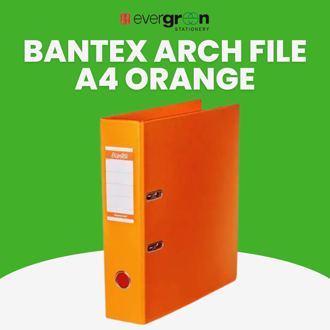Bantex Arch File A4 Orange stationery product image
