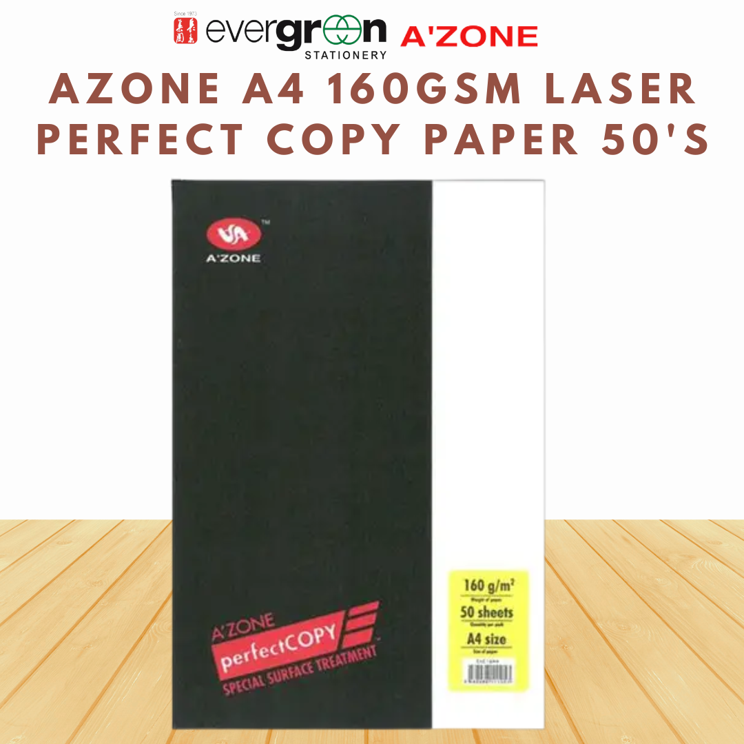 Azone A4 160gsm Laser Perfect Copy Paper 50's stationery product image