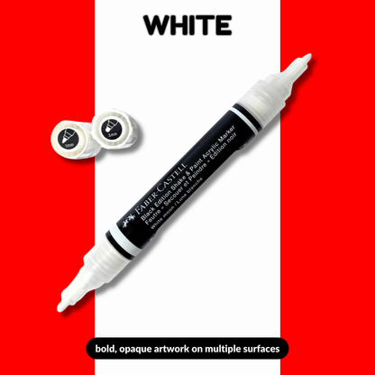 Faber Castell Black Edition Shake and Paint Twin Acrylic Marker stationery product image